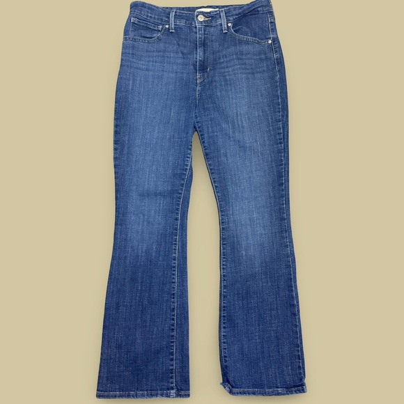 Levi's Denim - Levi's 725 High Rise Bootcut Jeans Women's Size 31 Blue Denim Stretch Slim Fit